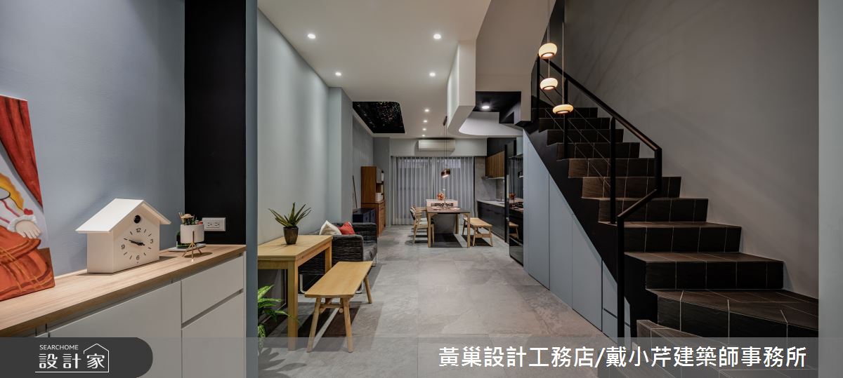 70坪自地自建的北歐宅,設計師不僅考量到居住成員的生