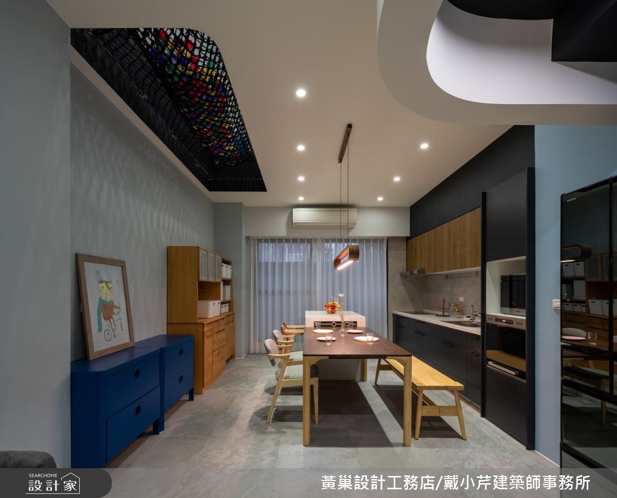 70坪自地自建的北歐宅,設計師不僅考量到居住成員的生