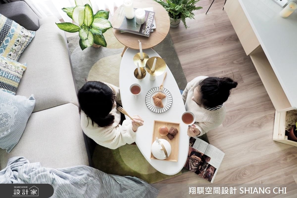 若是都在客廳吃飯居多,就不一定要規劃制式的餐廳區域。 若是都在客廳吃飯居多,就不一定要規劃制式的餐廳區域。