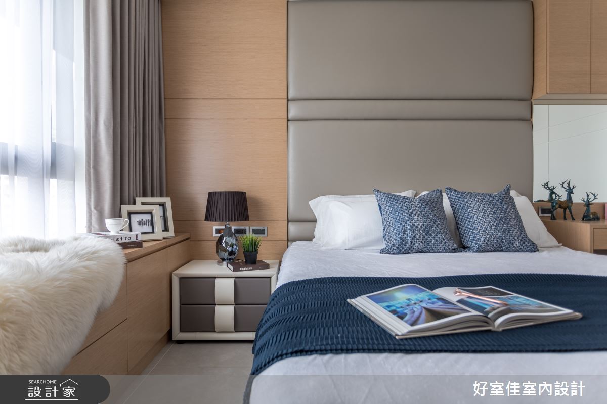 46坪的新成屋有4房2廳3衛,以融入屋主的思維為設計核