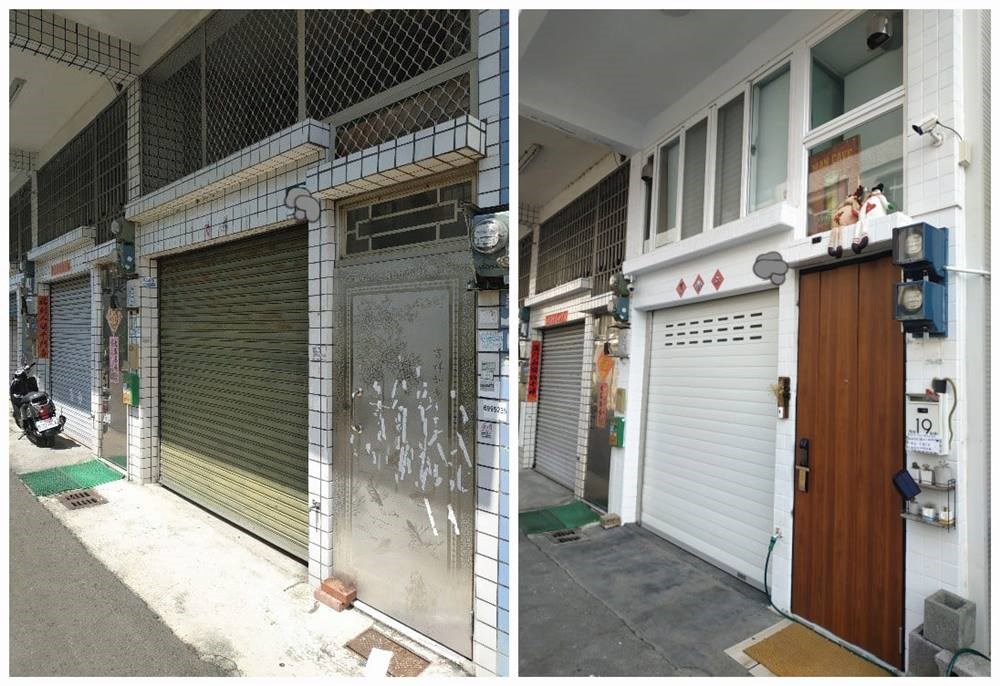白色磁磚直接塗上防水塗料,省錢又有質感 白色磁磚直接塗上防水塗料,省錢又有質感