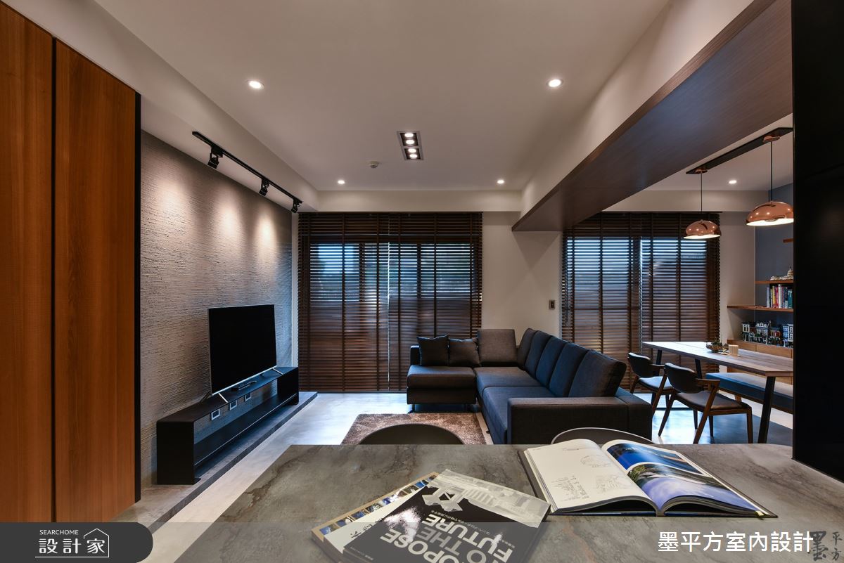 16.6 坪的現代風小宅,是單身屋主的專屬住所,身為上