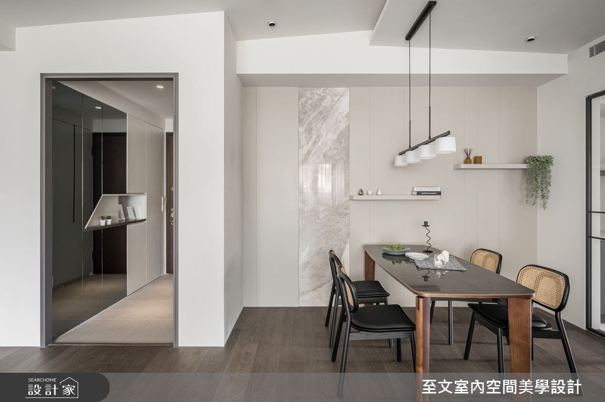 屋主夫妻買下這間閒置七、八年的毛胚屋,並邀請至文設
