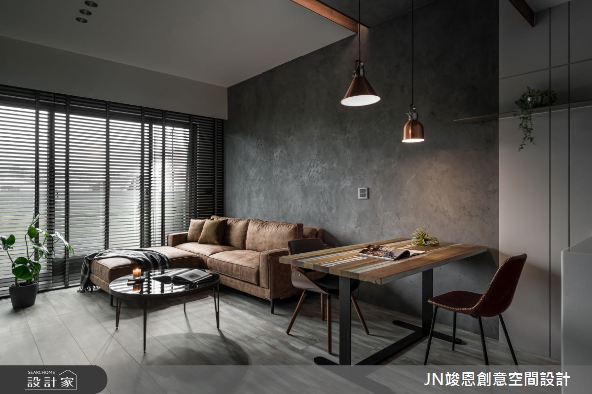 室內25坪的新成屋格局為3房2廳2衛,依據屋主得喜好定