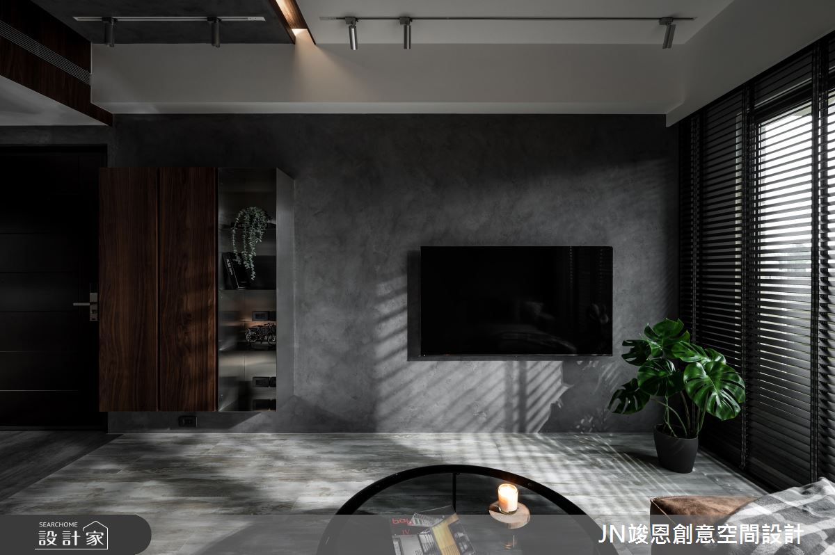 室內25坪的新成屋格局為3房2廳2衛,依據屋主得喜好定