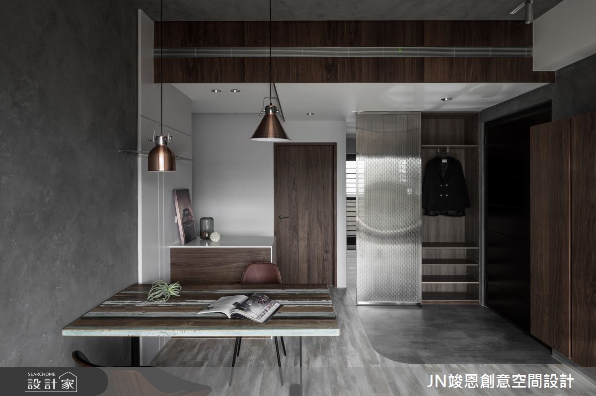 室內25坪的新成屋格局為3房2廳2衛,依據屋主得喜好定