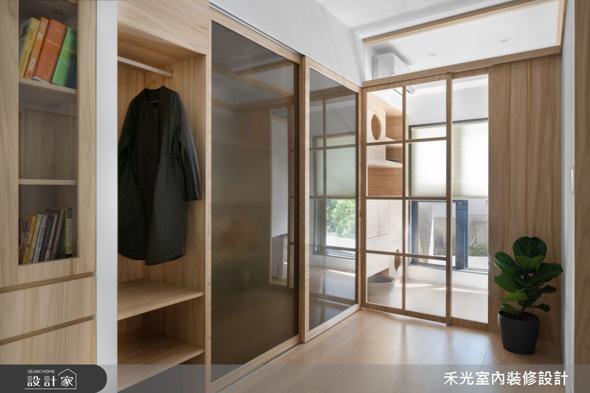 禾光室內裝修設計的鄭樺、羅孝立設計師,在20坪的北歐