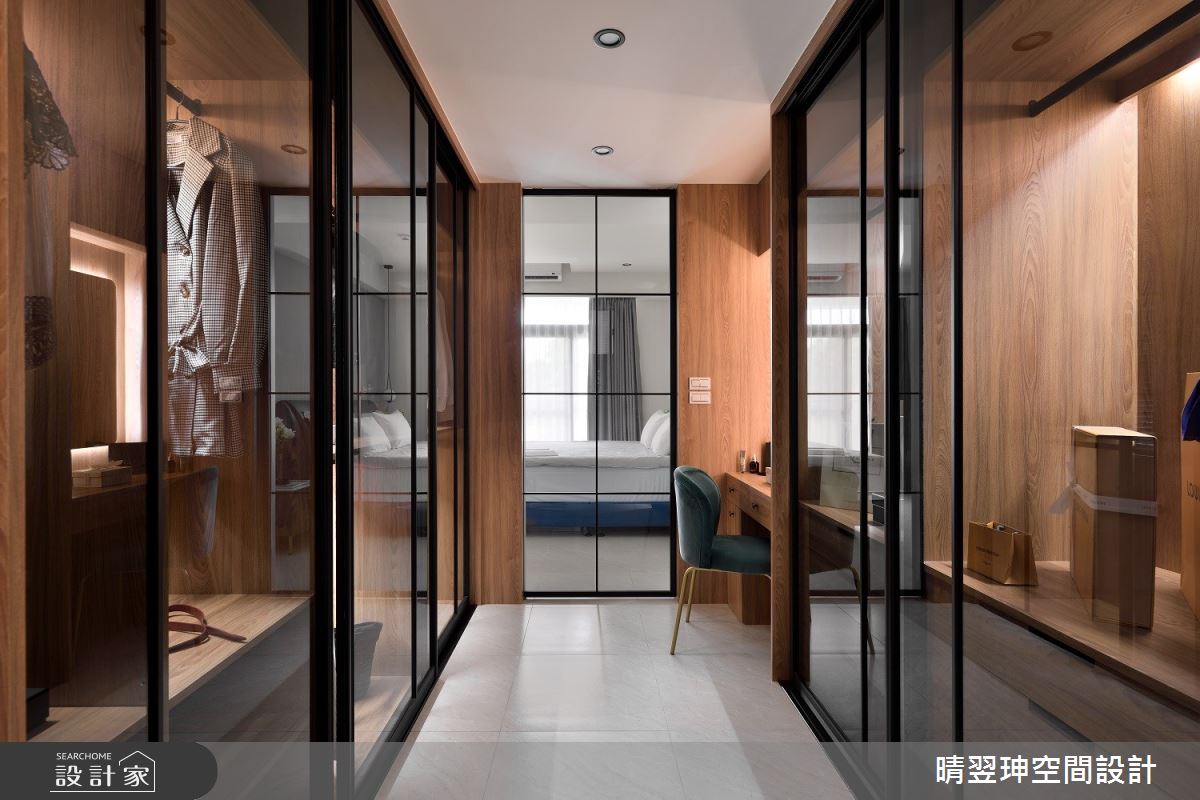 一家四口入住現代風透天別墅,晴翌珅設計 賴俞瑄設計