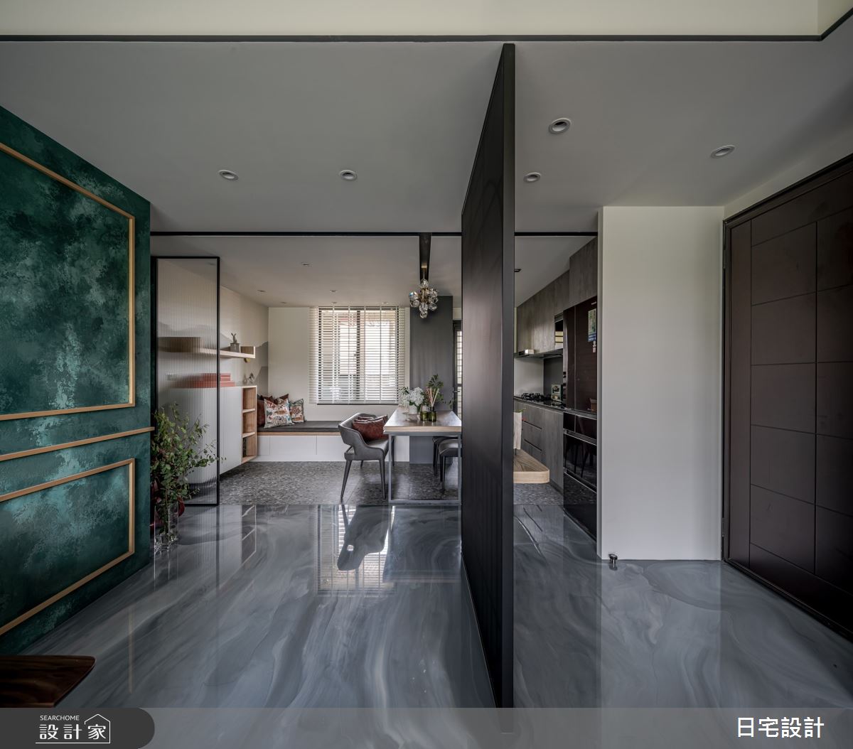 22坪的中古屋,準備將這裡作為退休宅居住的屋主,按照