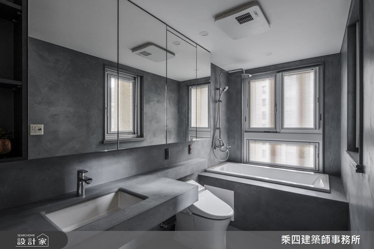 36 坪的現代風中古屋,打破親子宅的刻板印象,空間以