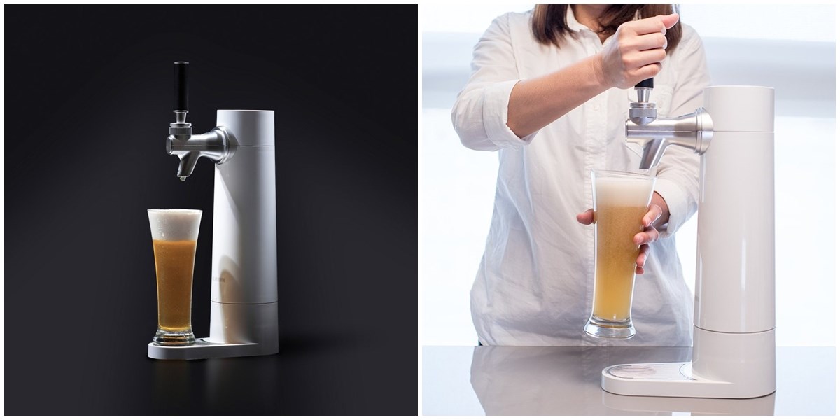 amadana 超音波啤酒泡泡機 NT$2,290|圖片提供 Pinkoi(禁止酒駕,飲酒過量,有害健康)。 amadana 超音波啤酒泡泡機 NT$2,290|圖片提供 Pinkoi(禁止酒駕,飲酒過量,有害健康)。