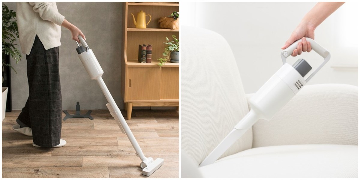 日本正負零 ±0 電池式無線吸塵器 NT$6,990|圖片提供 瑪黑家居。 日本正負零 ±0 電池式無線吸塵器 NT$6,990|圖片提供 瑪黑家居。