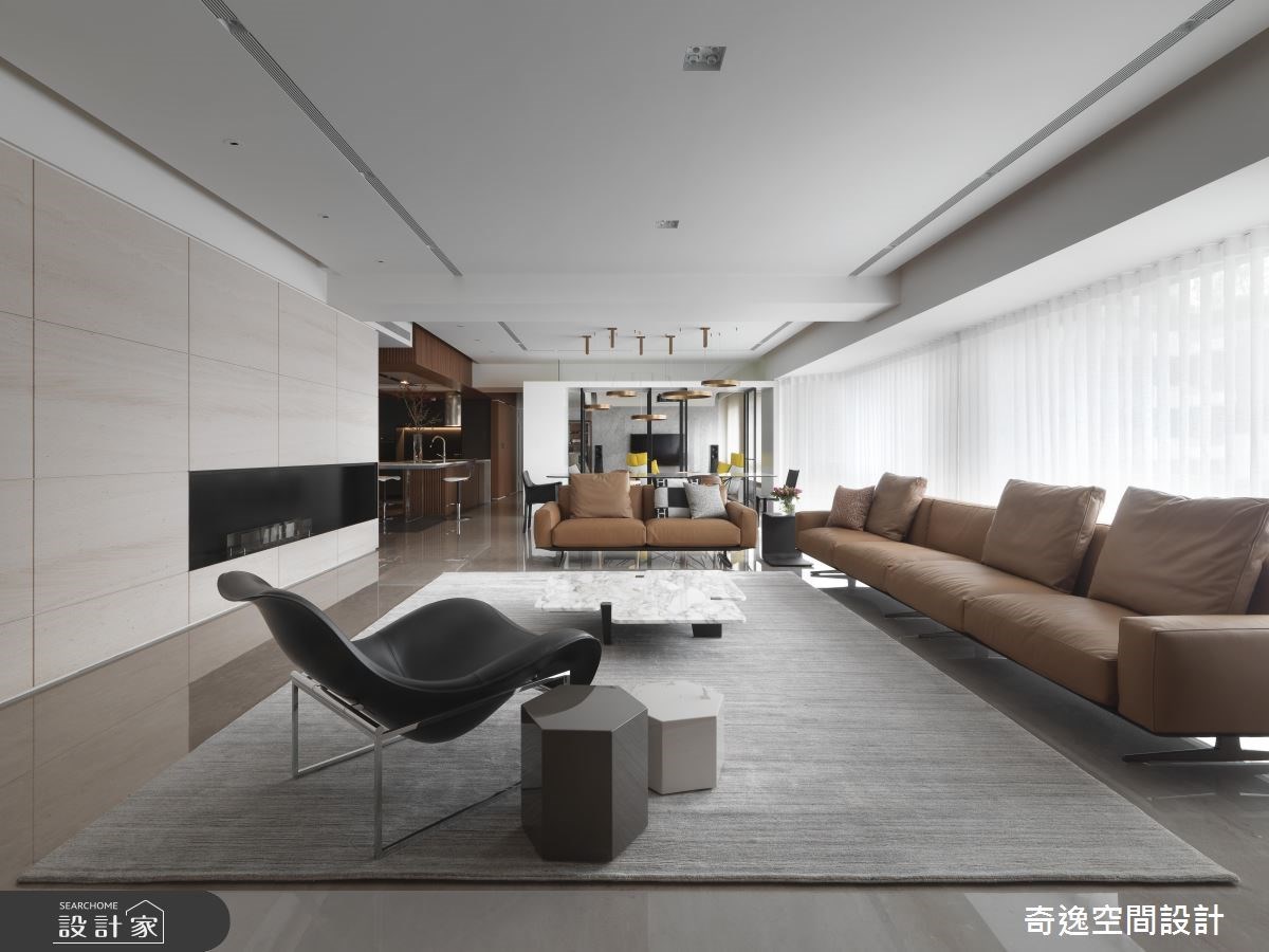 準備進入半退休的夫妻委託奇逸空間設計改造居住近10年