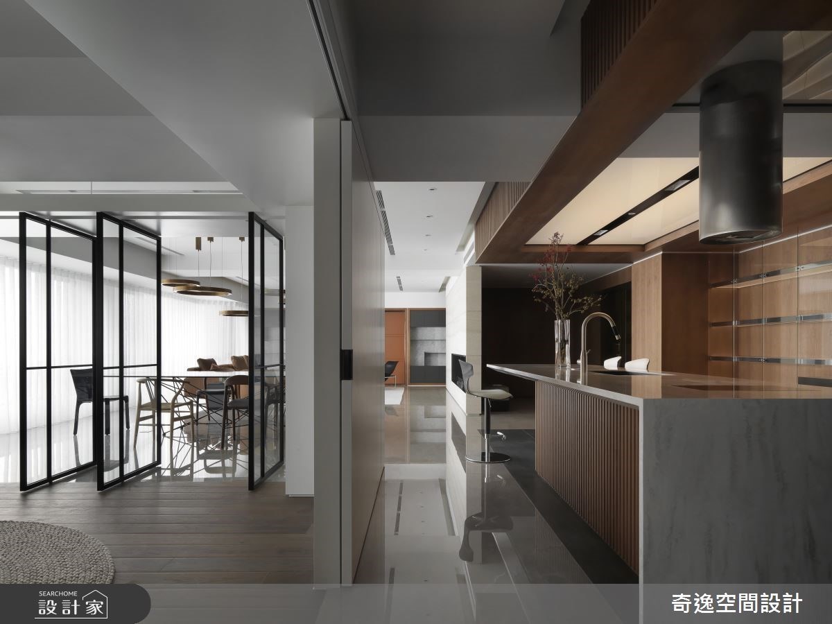 準備進入半退休的夫妻委託奇逸空間設計改造居住近10年