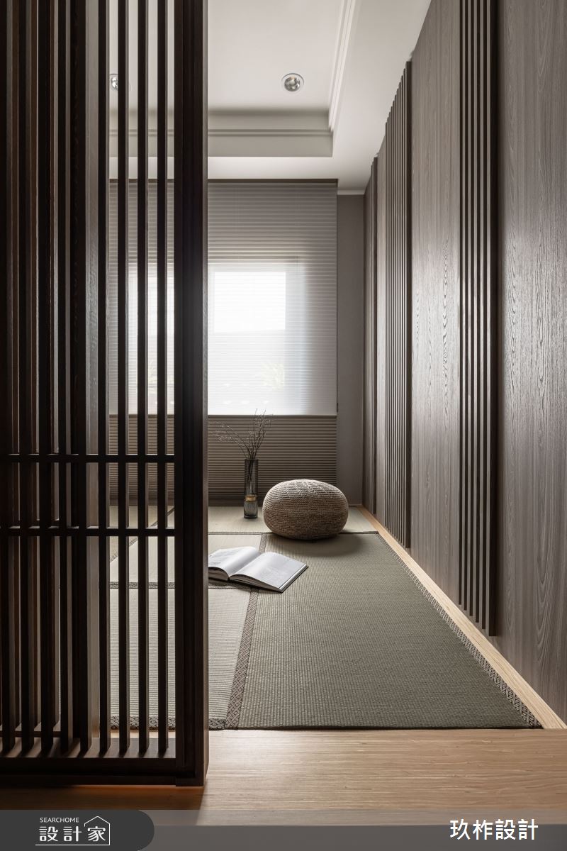 近20年屋齡的老屋內,原屋況的採光不良導致空間陰暗,