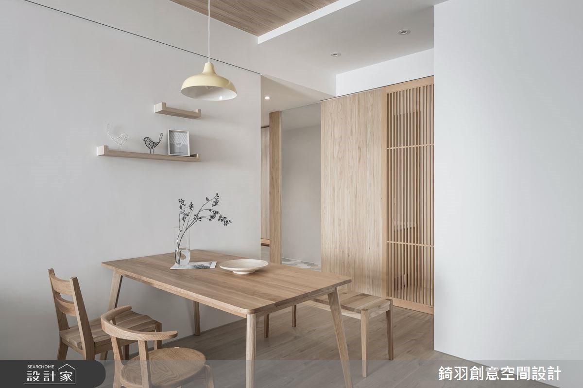 20 坪日式無印風住宅的單身屋主,從事航空產業,原本