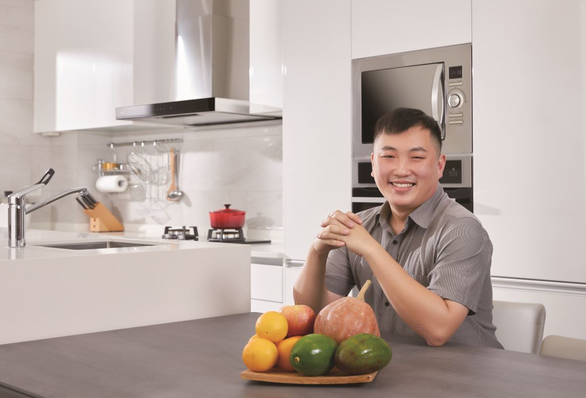 櫻花廚藝生活館台中文心店設計師廖偉智,分享這套現代風廚房的設計巧思。 櫻花廚藝生活館台中文心店設計師廖偉智,分享這套現代風廚房的設計巧思。