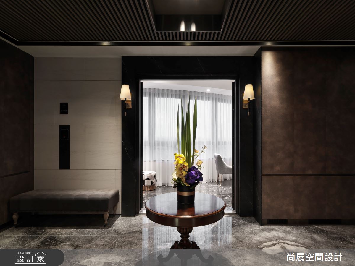 110 坪豪宅具有圓弧形建築特色,享有 360 度無敵景觀