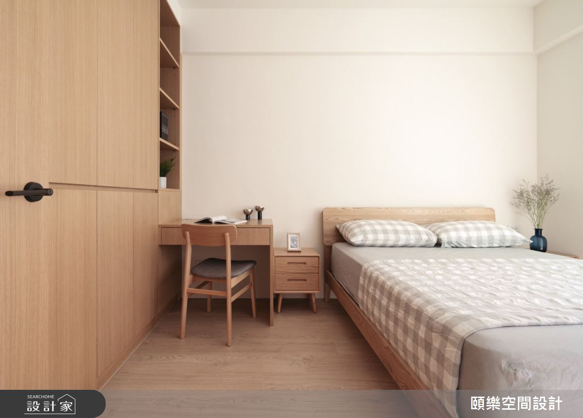 27坪日式無印風內,承載著屋主兩人對於家的期待與願想