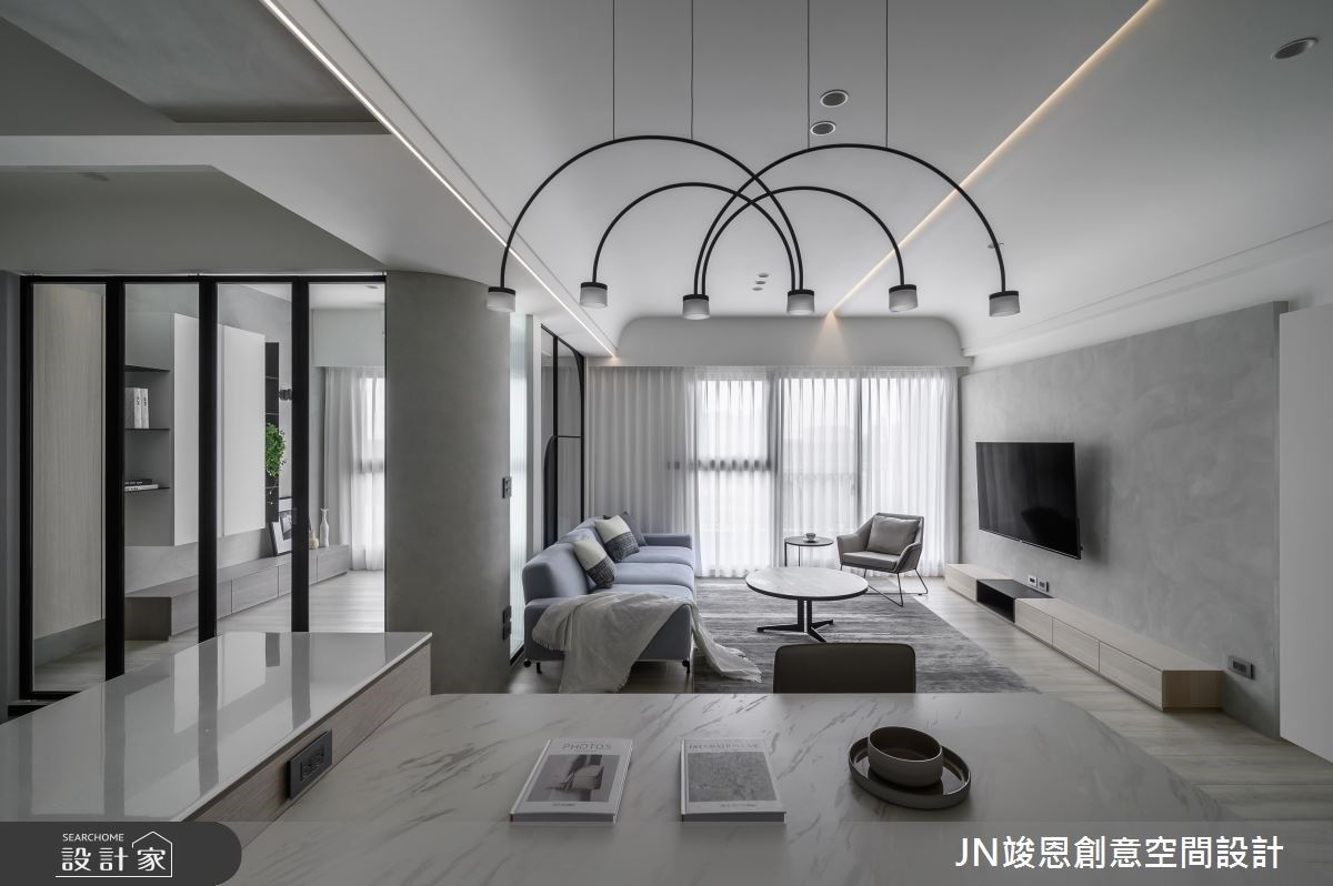 從事精密工業的屋主,本身相當在意居家空間的細節與美