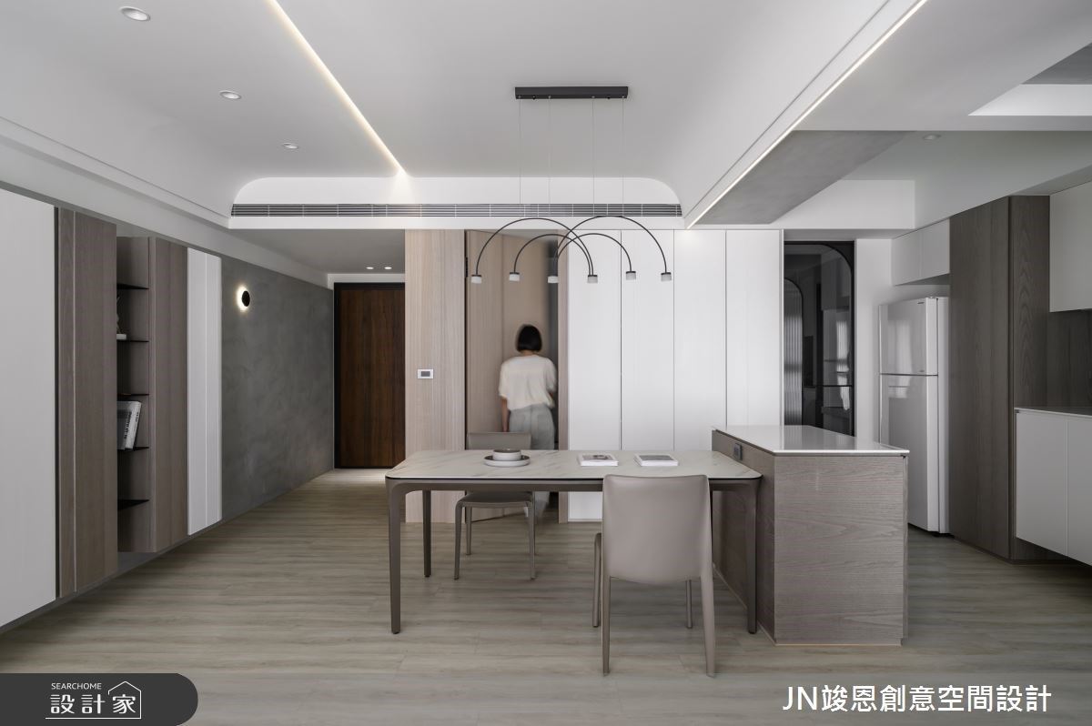 從事精密工業的屋主,本身相當在意居家空間的細節與美