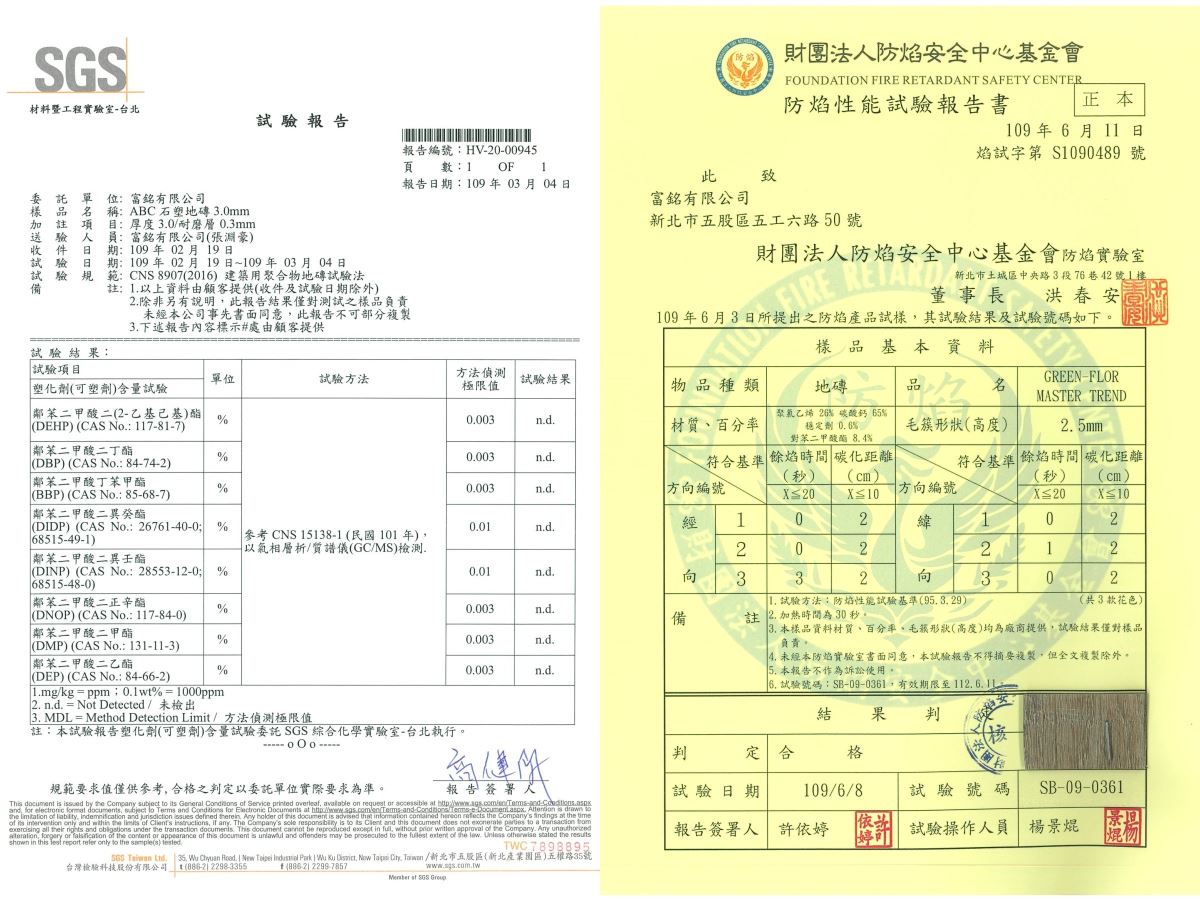 富銘旗下所有商品皆通過SGS塑化劑檢測及防焰測試。 富銘旗下所有商品皆通過SGS塑化劑檢測及防焰測試。