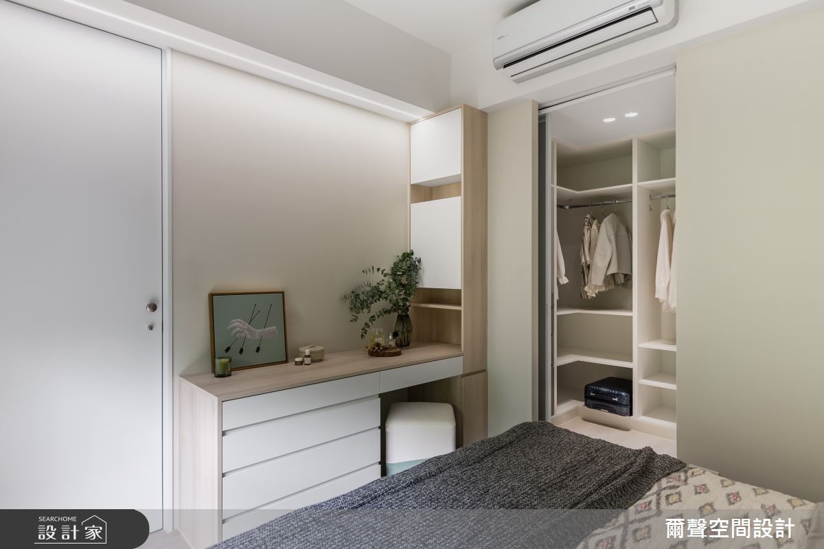三房兩廳的 25 坪親子生活空間,善加利用室外景觀綠意