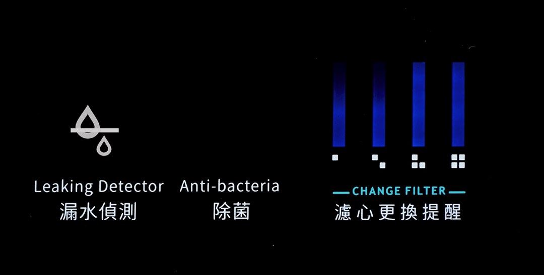 各式安全提醒，使用維護更便利。