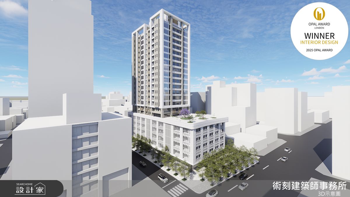 以「縫合」為設計語言，讓城市與自然重新呼吸：術刻建築《 聯勤建設光復南路案 》榮獲2025英國倫敦傑出房地產大獎_視覺圖