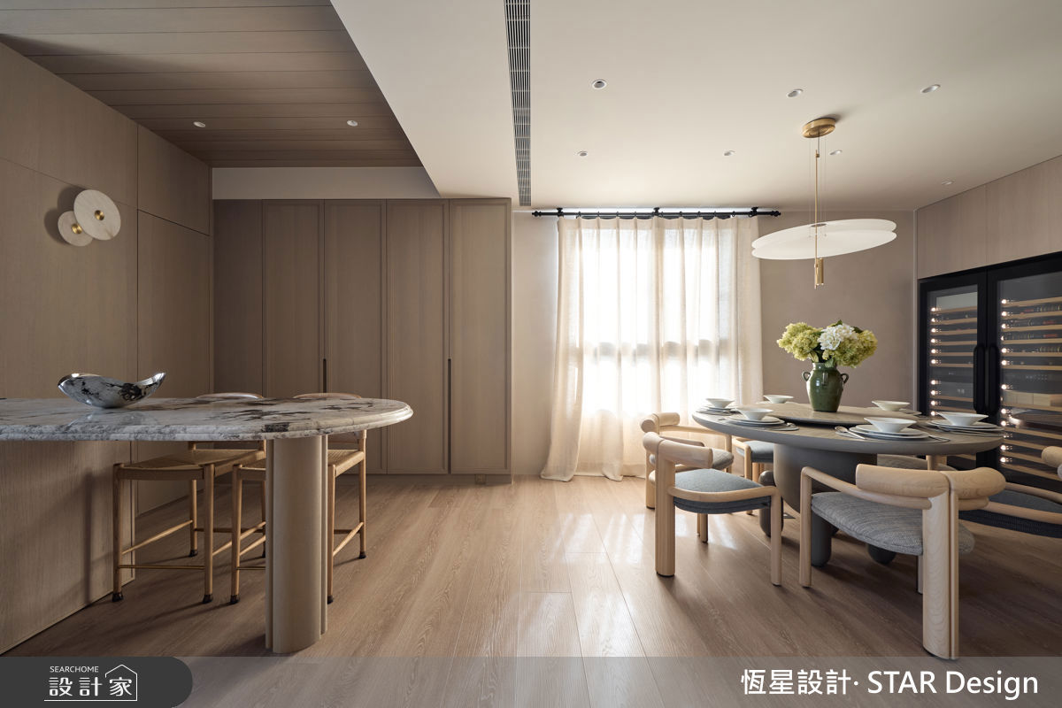 屋主招待少數賓客為主,在吧台區共享手作早餐,編織悠閒的假日親子時光,低調而精緻。