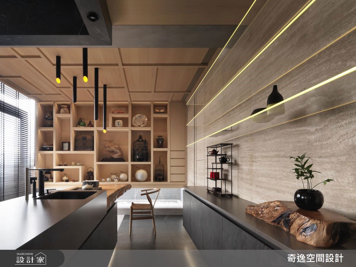 看完整豪宅茶室美圖
