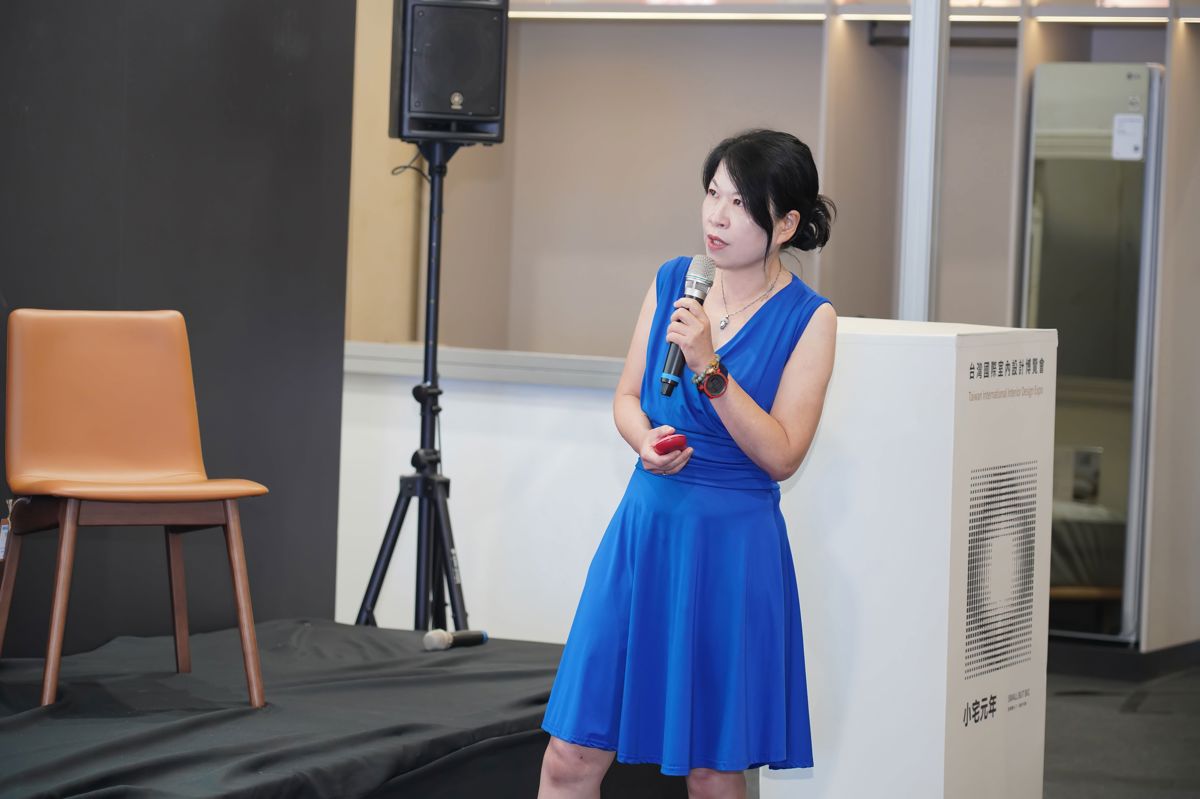 張麗寶分享多個老屋改造案例,說明如何透過照明、色彩與材質配置重新塑造空間氛圍,讓既有住宅在有限條件下展現新的生活可能。