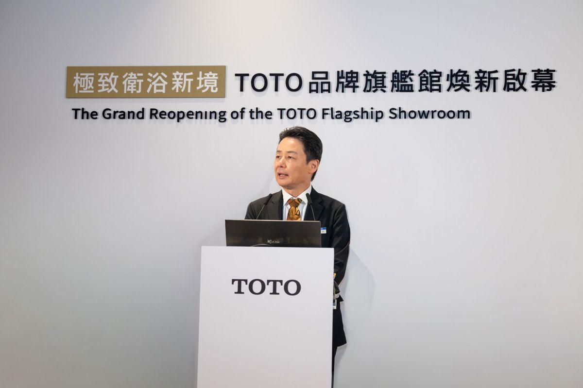 TOTO台灣東陶總經理 細川和宏