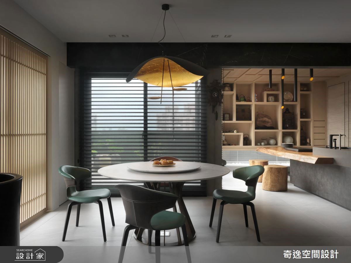 看更多豪宅圓型餐桌美圖