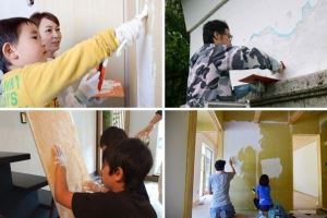 零難度粉刷 DIY！日本第一機能塗料「漆喰」，任何材質都可直接塗上_視覺圖