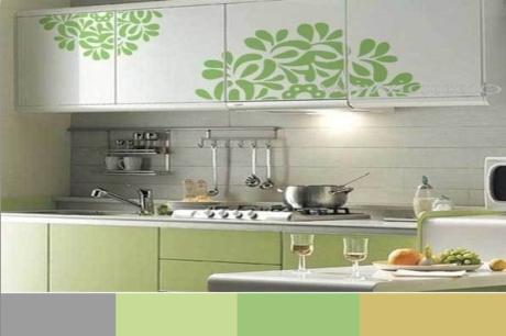 居家時尚新色盤 ─ 綠色與灰色_視覺圖