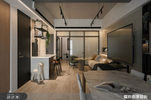 【哎！早知道…EP8】雜貨五金行大爆改！老舊長型空間分三段，擁有輕食吧台、會議區＆電控玻璃辦公室_視覺圖