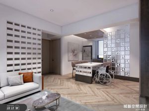 28 坪老屋化身無障礙退休宅，重繪生活的輕盈半徑_視覺圖