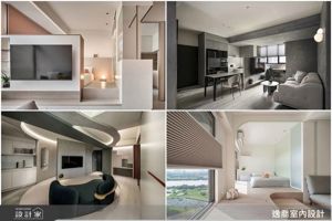 怕空間不夠用？小坪數從玄關、電視牆到房間收納的創意設計巧思，7大QA讓家瞬間變大！_視覺圖