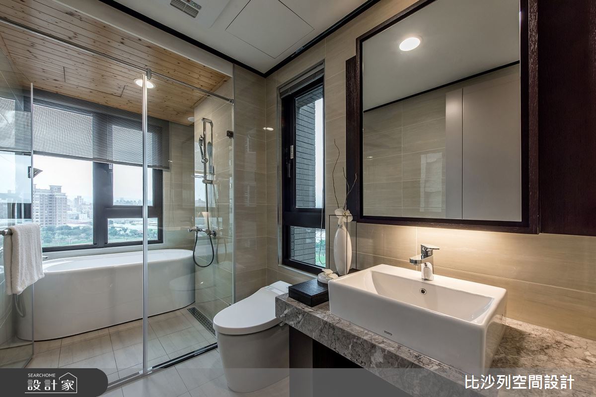 46坪新成屋(5年以下)＿現代風浴室案例圖片＿比沙列空間設計＿比沙列_09之30