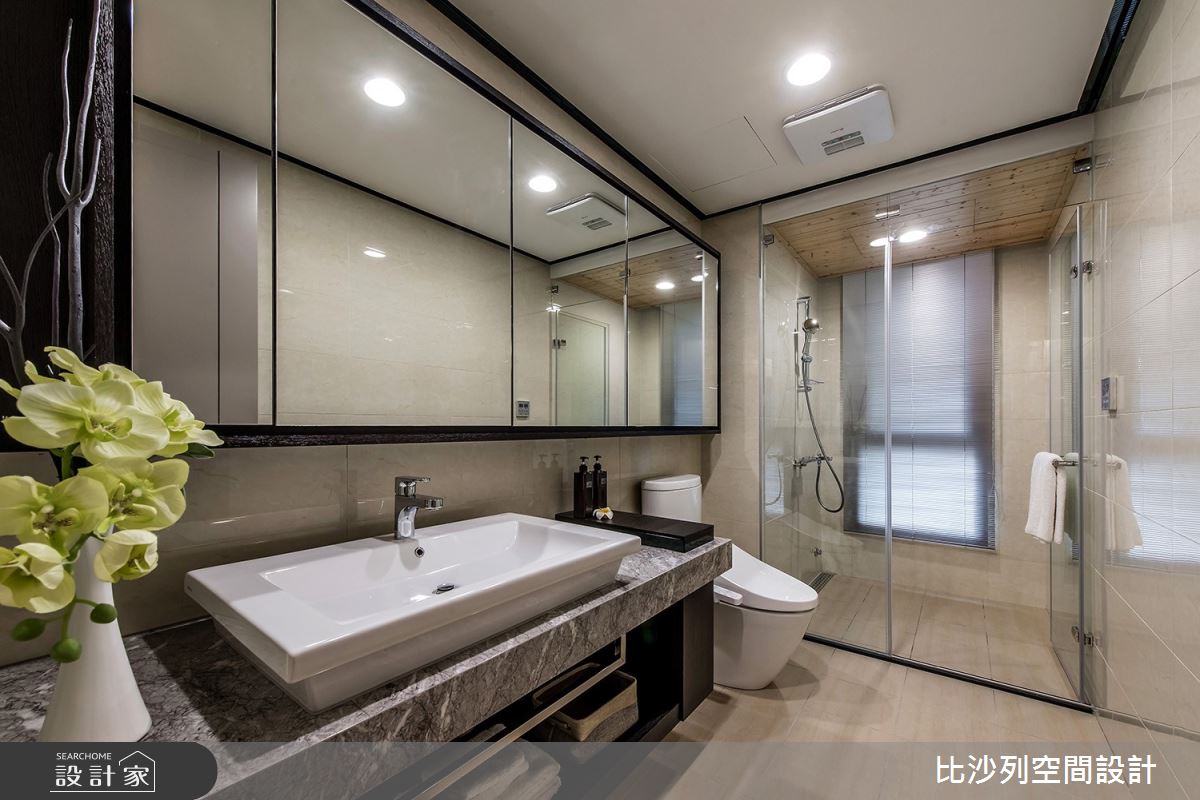 46坪新成屋(5年以下)＿現代風浴室案例圖片＿比沙列空間設計＿比沙列_09之41