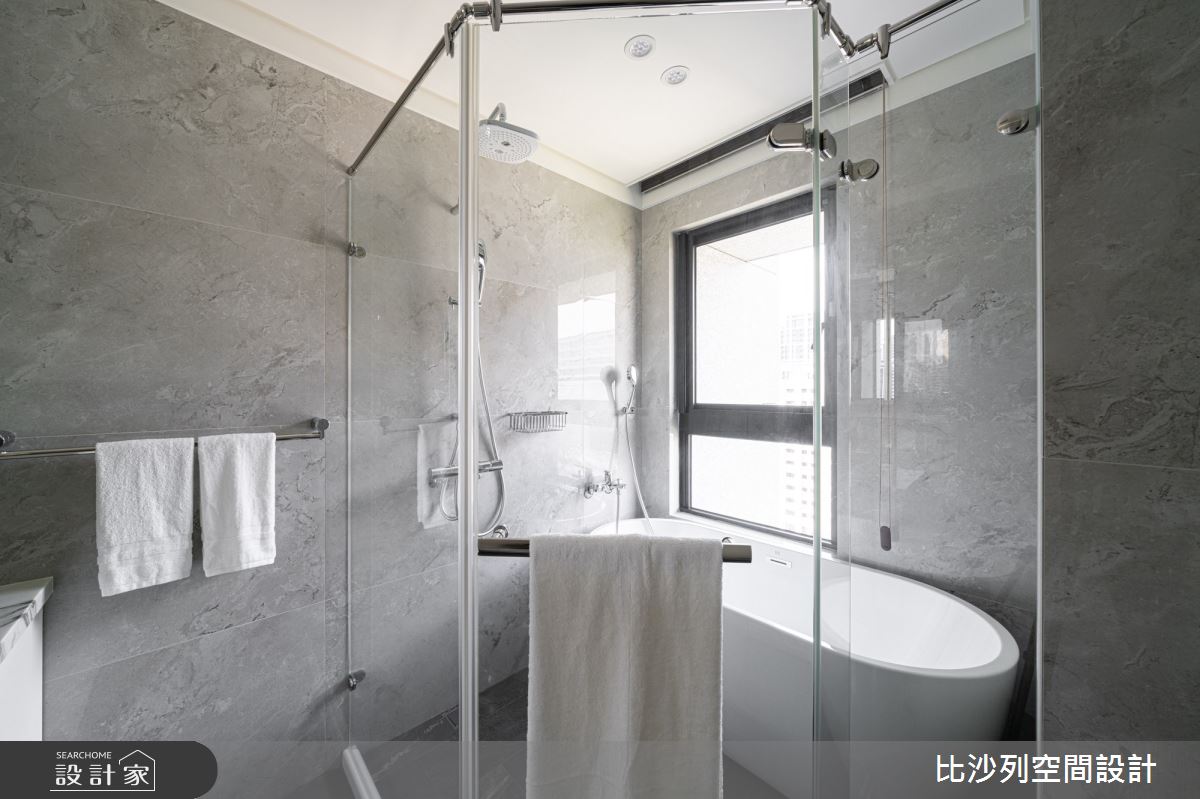 60坪新成屋(5年以下)＿現代風浴室案例圖片＿比沙列空間設計＿比沙列_16之34