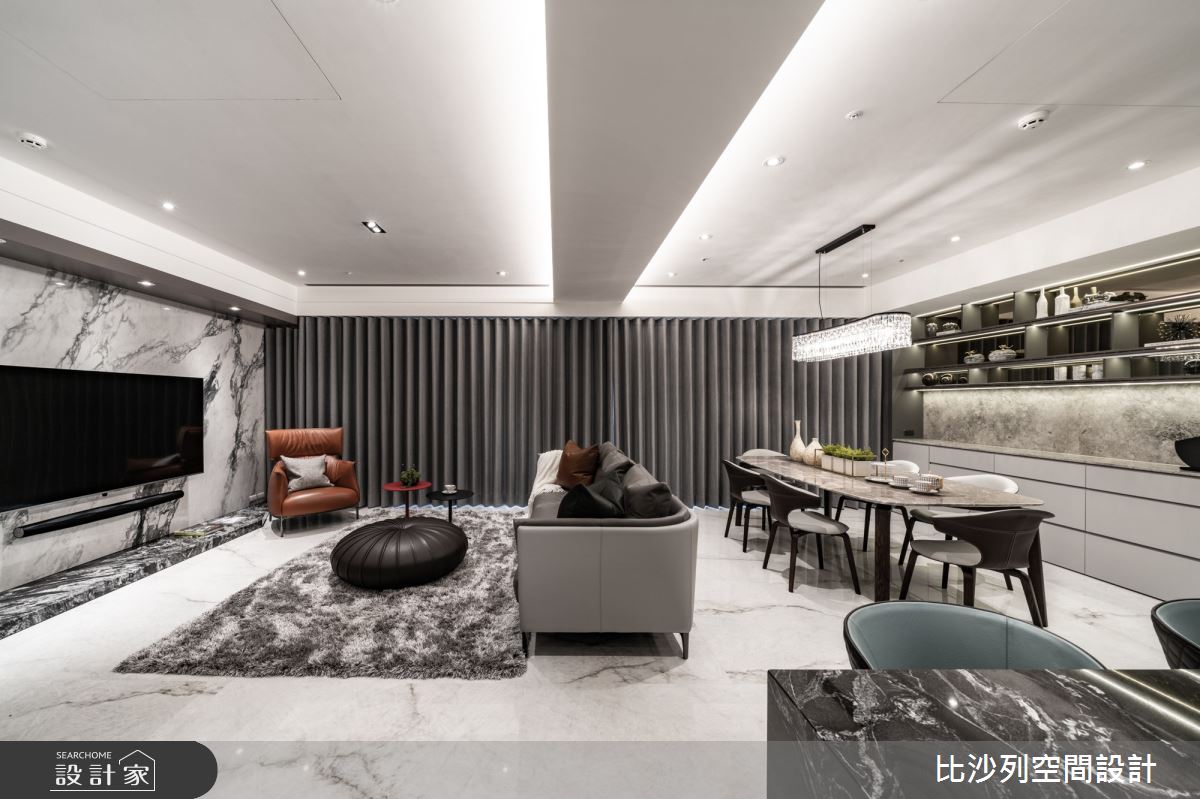 55坪新成屋(5年以下)＿現代風餐廳案例圖片＿比沙列空間設計＿比沙列_25之16