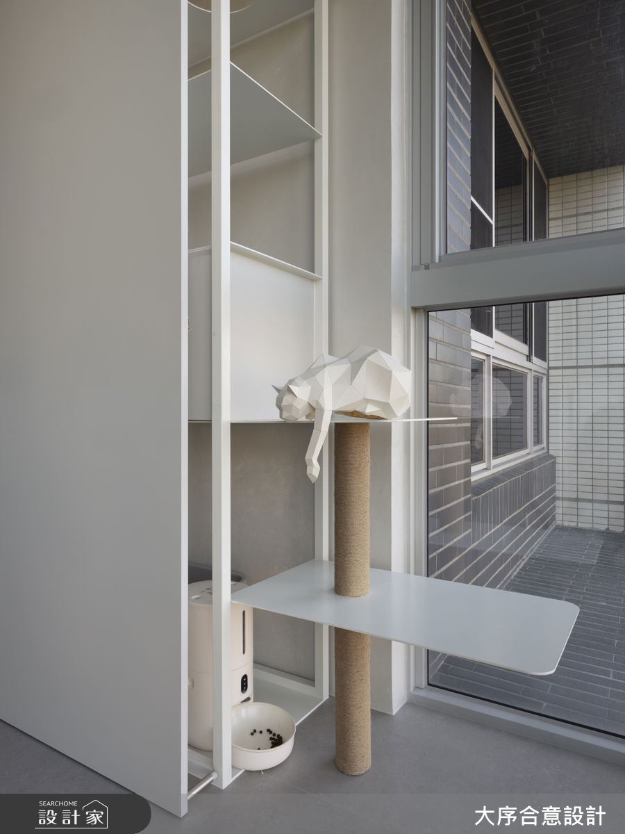 25坪新成屋(5年以下)＿現代風寵物案例圖片＿大序合意設計＿大序合意_迴光燦燦之12