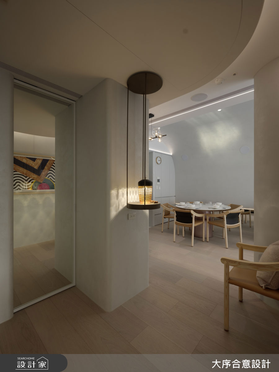 30坪新成屋(5年以下)＿現代風餐廳案例圖片＿大序合意設計＿大序合意_波光雲昀之14