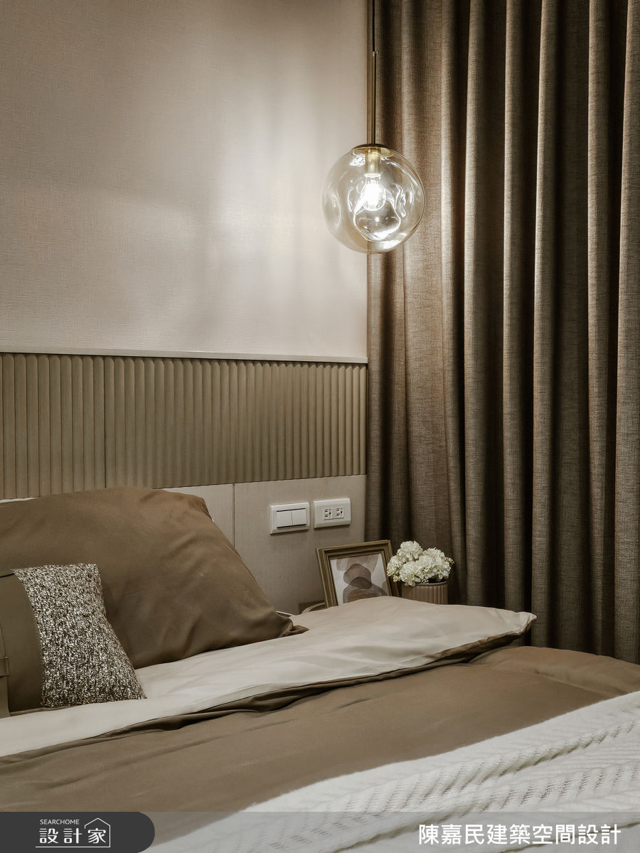 18坪新成屋(5年以下)＿簡約風臥室案例圖片＿陳嘉民建築空間設計＿陳嘉民_39之23