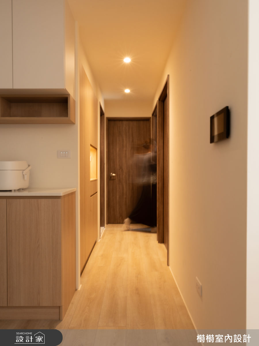 22坪預售屋＿日式無印風走廊案例圖片＿榯榯創作空間設計有限公司＿榯榯_薆Hidden Lush之5
