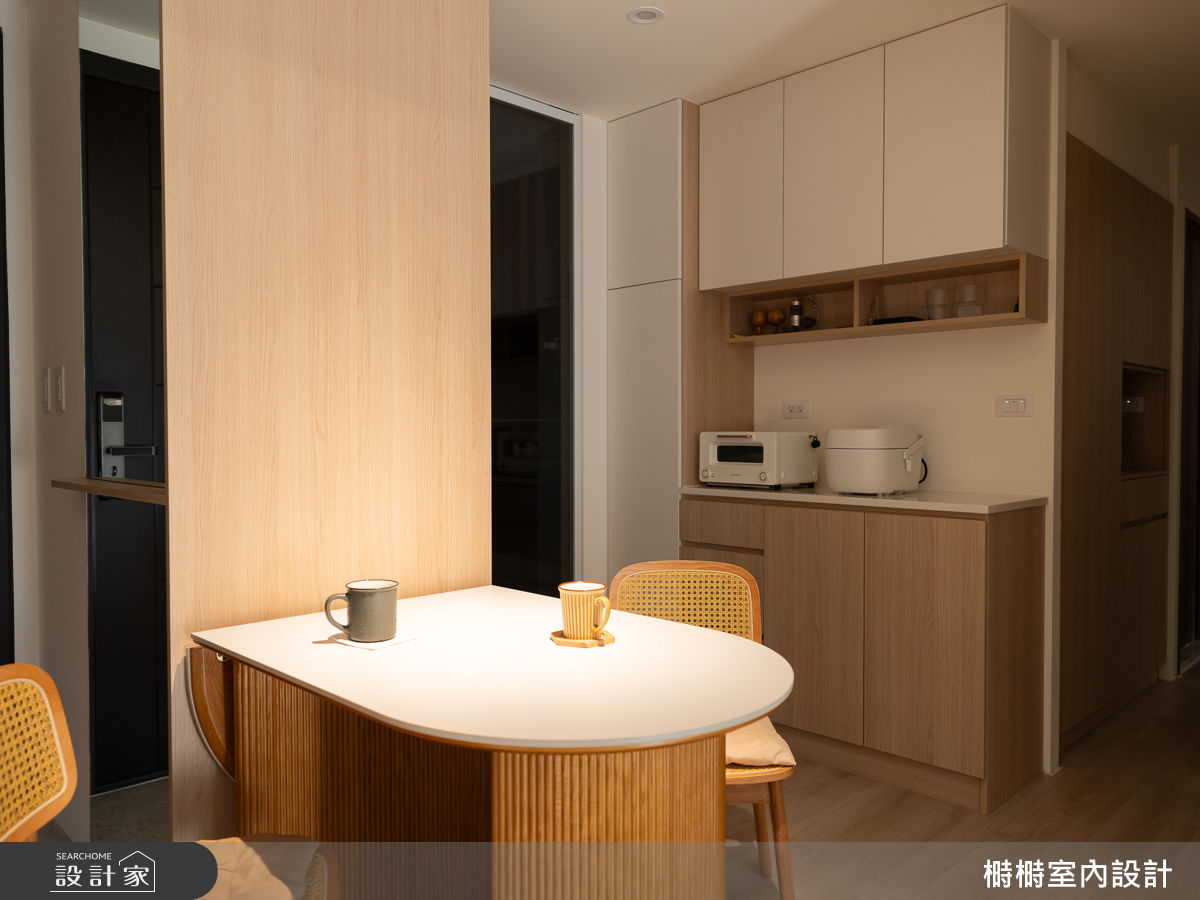 22坪預售屋＿日式無印風餐廳案例圖片＿榯榯創作空間設計有限公司＿榯榯_薆Hidden Lush之7