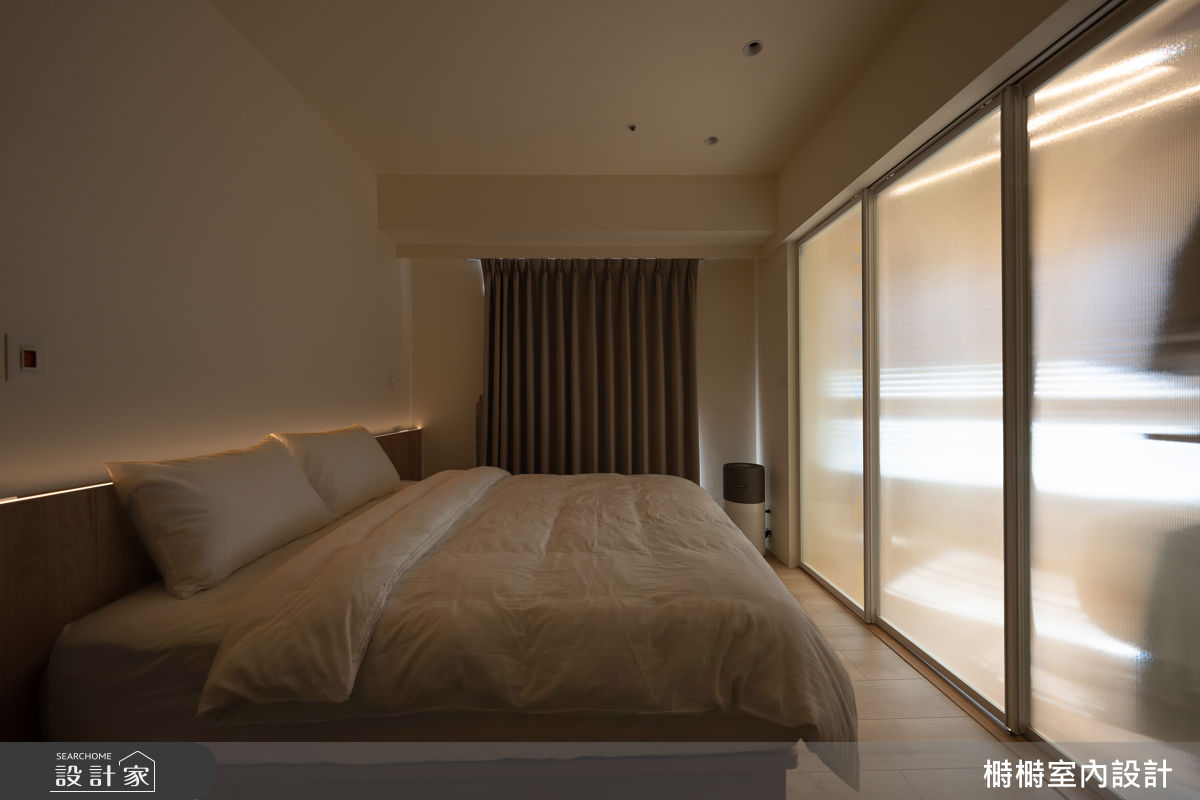 22坪預售屋＿日式無印風臥室案例圖片＿榯榯創作空間設計有限公司＿榯榯_薆Hidden Lush之12
