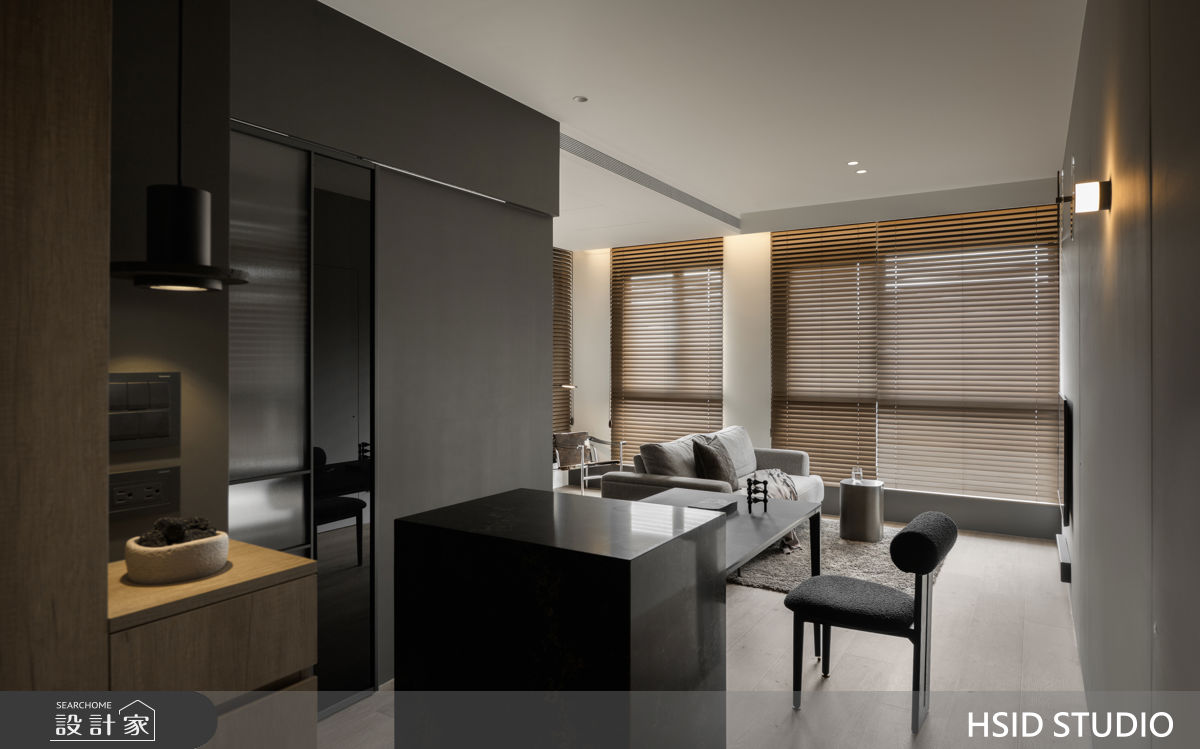 16坪新成屋(5年以下)＿咖啡廳風客廳餐廳中島案例圖片＿樺設室內裝修設計有限公司 HSID STUDIO＿樺設_48之6